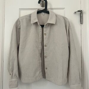 Madewell Corduroy Crop Shirt